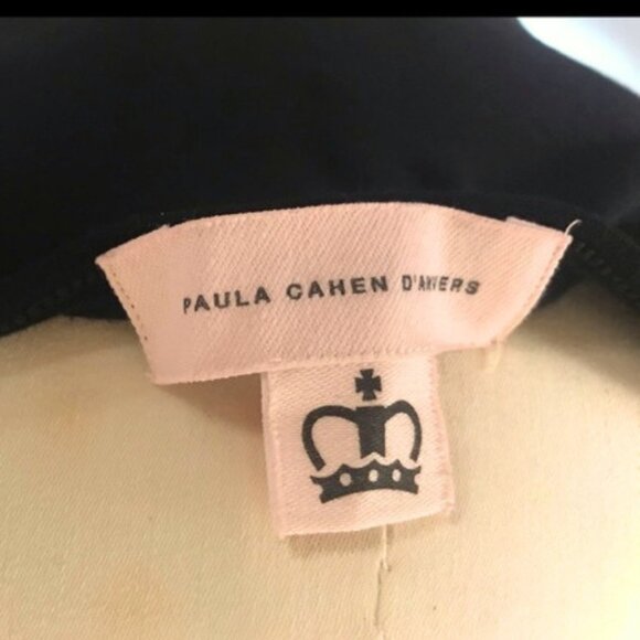 Rare Black Maxi Dress by Argentinian Designer Paula Cahen D’anvers Cut Out Back - Picture 7 of 7